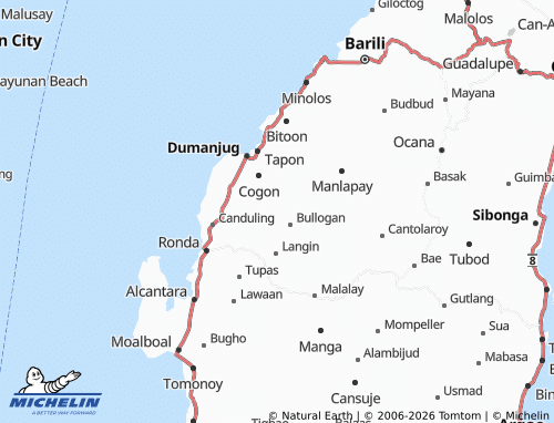 MICHELIN Cotcoton map - ViaMichelin