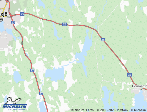 Carte MICHELIN Åryd - ViaMichelin