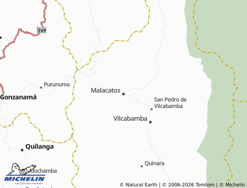 Mapa MICHELIN Malacatos - ViaMichelin