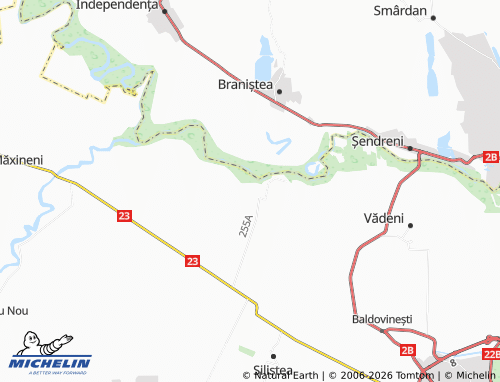 MICHELIN Cotu Lung map - ViaMichelin