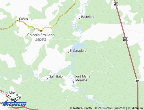 Mapa MICHELIN Mesa de la Cruz - ViaMichelin
