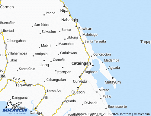 MICHELIN San Rafael map - ViaMichelin
