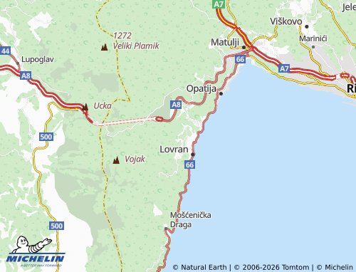 Mapa MICHELIN Dobreć - ViaMichelin