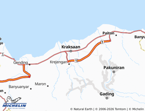 Carte MICHELIN Bulu - ViaMichelin
