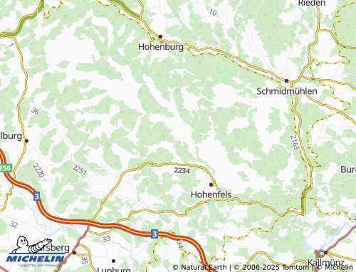 Mappa MICHELIN Albertshof - ViaMichelin