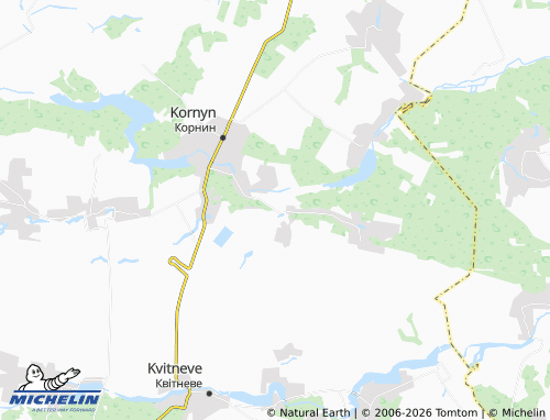 Mapa MICHELIN Bilky - ViaMichelin