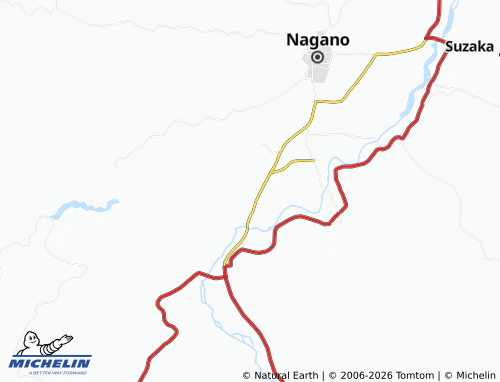 Mappa MICHELIN Shinonoi - ViaMichelin