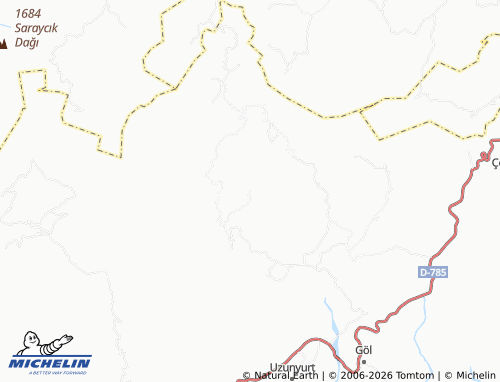 Mappa MICHELIN Akçataş - ViaMichelin
