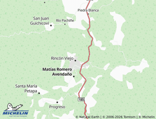 MICHELIN Ignacio Zaragoza map - ViaMichelin