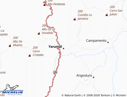 Mappa MICHELIN Yarumal - ViaMichelin