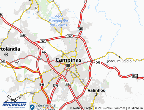 Mapa MICHELIN Taquaral - ViaMichelin