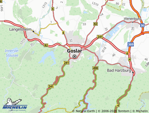 Carte MICHELIN Goslar - ViaMichelin