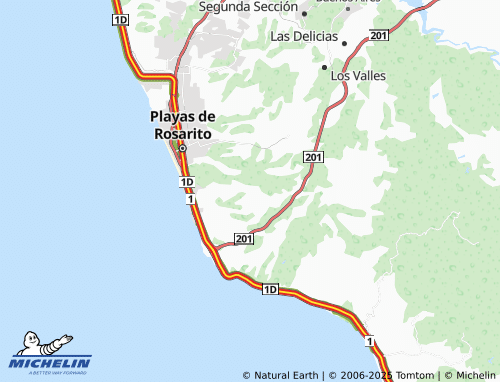 MICHELIN-Landkarte Los Volcanes - ViaMichelin