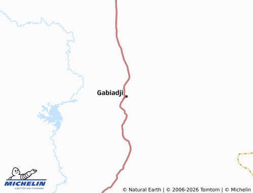 MICHELIN-Landkarte Gabiadji - ViaMichelin