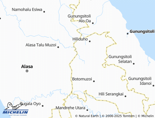 MICHELIN Ombolata Sarahili map - ViaMichelin