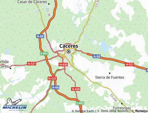 MICHELIN La Compañía map - ViaMichelin