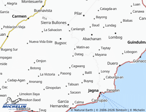 Mappa MICHELIN Datag - ViaMichelin
