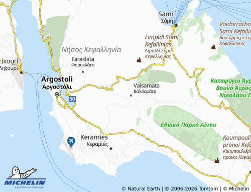 Mapa MICHELIN Fragkata - ViaMichelin