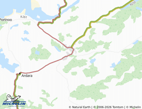 Mappa MICHELIN Glenties - ViaMichelin