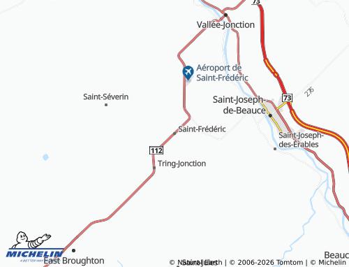 Mappa MICHELIN Saint-Frédéric - ViaMichelin