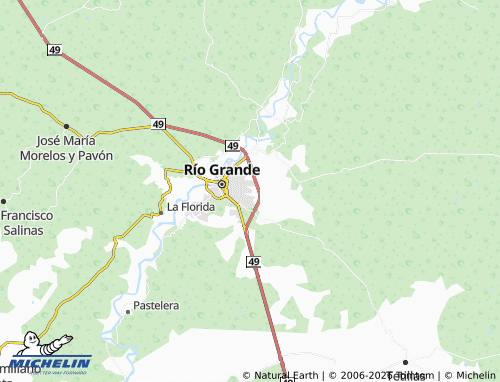 MICHELIN Campo de Aviación map - ViaMichelin