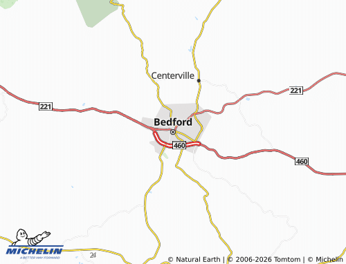 Mappa MICHELIN Bedford - ViaMichelin