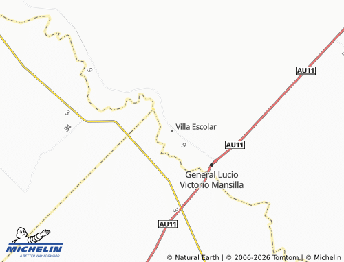 Kaart MICHELIN Villa Escolar - ViaMichelin