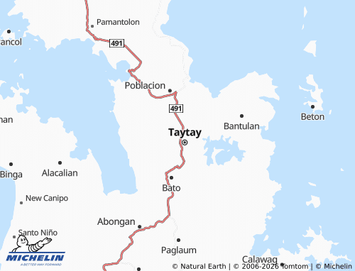 Mappa MICHELIN New Guinlo - ViaMichelin
