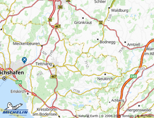MICHELIN Obereisenbach map - ViaMichelin