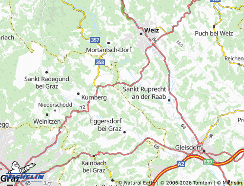 MICHELIN Haselbach map - ViaMichelin