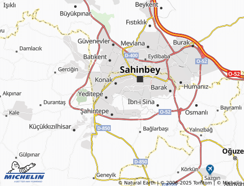 MICHELIN 75. Yıl map - ViaMichelin