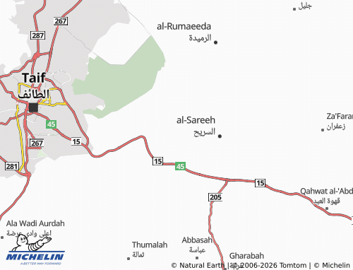 Carte MICHELIN al-Hilaqa - ViaMichelin