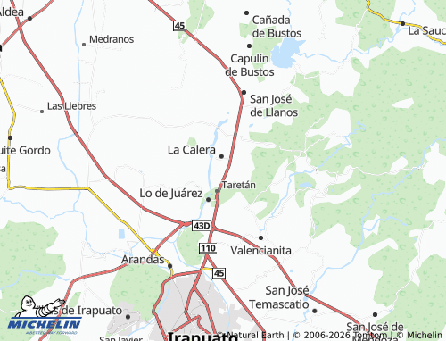 Mappa MICHELIN Purísima del Progreso - ViaMichelin