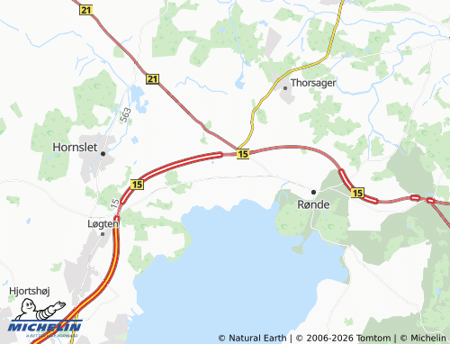 Carte MICHELIN Ugelbølle - ViaMichelin