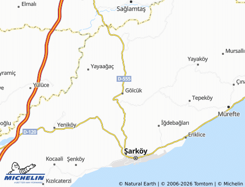 Mappa MICHELIN Gölcük - ViaMichelin