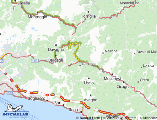 MICHELIN Ferriere map - ViaMichelin