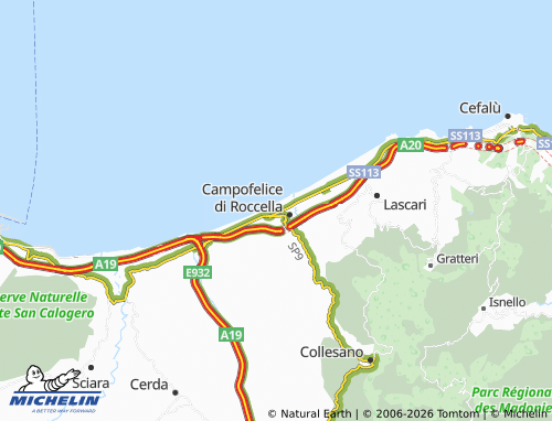 MICHELIN Solfarelli map - ViaMichelin