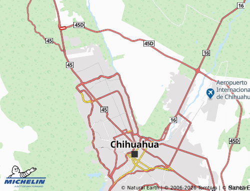 MICHELIN Los Potreros map - ViaMichelin