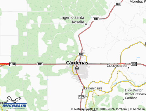 Mappa MICHELIN Cañales Segunda Etapa - ViaMichelin