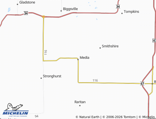Mapa MICHELIN Media - ViaMichelin