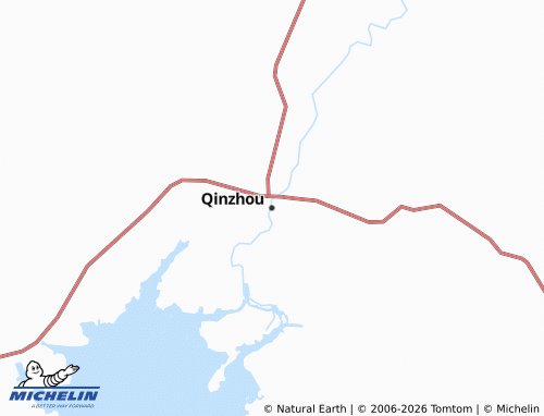 Kaart MICHELIN Qinzhou - ViaMichelin