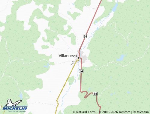 MICHELIN Arroyo del Tigre map - ViaMichelin