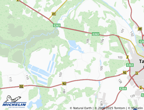 MICHELIN Ilmatsalu küla map - ViaMichelin
