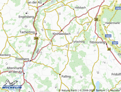 Mappa MICHELIN Oberbuch - ViaMichelin