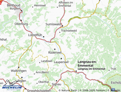MICHELIN Ranflüh map - ViaMichelin