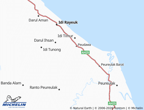 MICHELIN Seuneubok Teungoh map - ViaMichelin