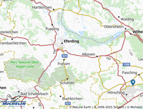MICHELIN Raffelding map - ViaMichelin