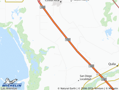 Mapa MICHELIN Ejido Mezquitillo - ViaMichelin
