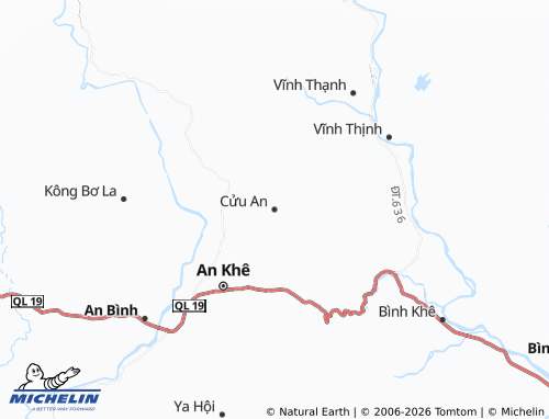 Mapa MICHELIN Cửu An - ViaMichelin