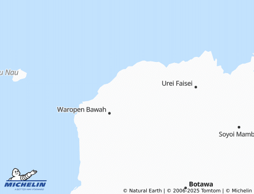 MICHELIN Sawara Jaya SP VI map - ViaMichelin